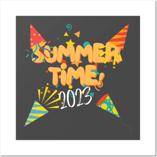 Summer Time 2023 - Summer Vibes Design Posters and Art